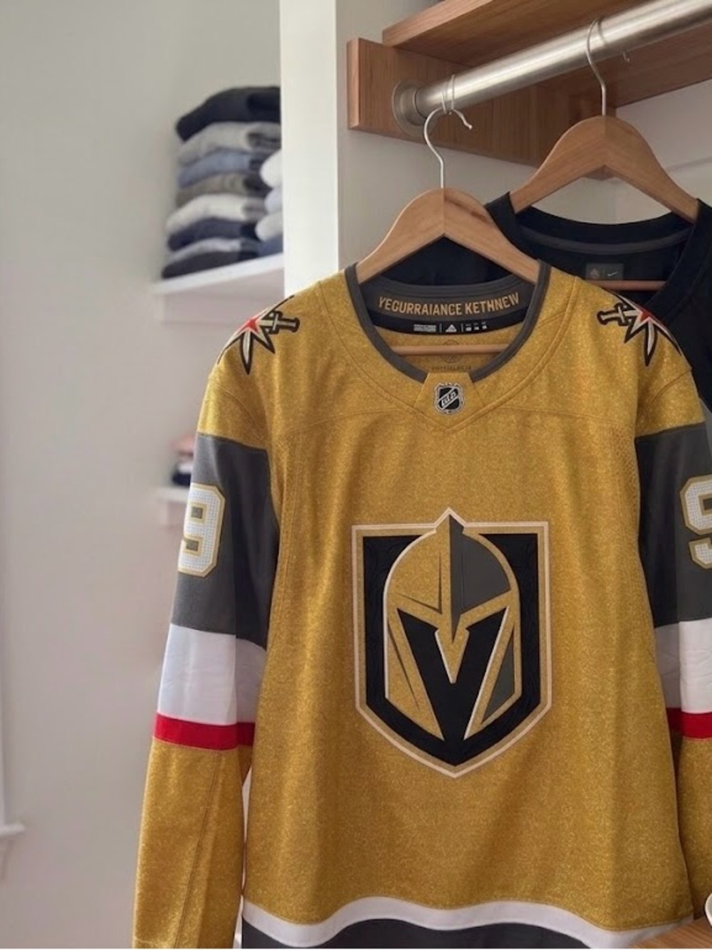 Fanatics Vegas Golden Knights Gold NHL Jersey